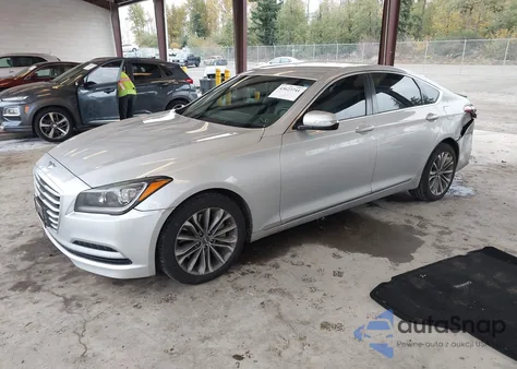 2015 Hyundai Genesis 3.8 from USA, damaged, VIN KMHGN4JE1FU043079
